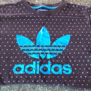Adidas black tee short sleeves Men’s L